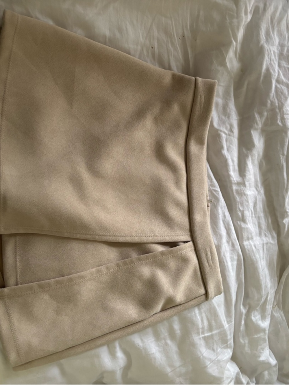 Altar'd State Beige Mini Skirt